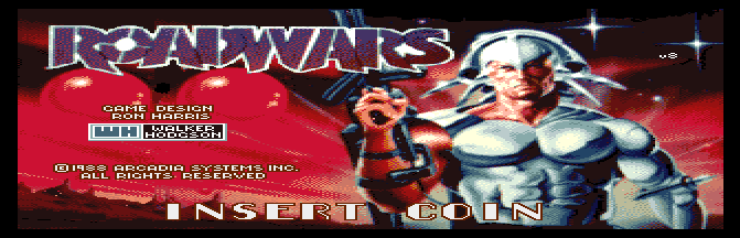 RoadWars (Arcadia, V 2.3) Title Screen